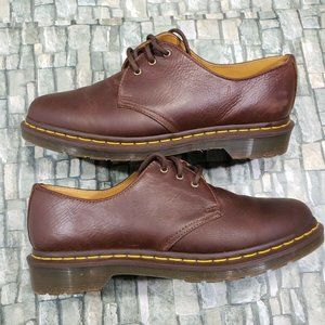 Dr. Doc Martens Oxford Leather 3-Eye Airweir Brown